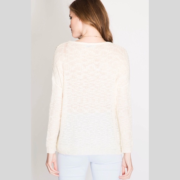 Cream Sweater - Picture 2 of 3